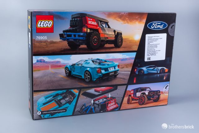 LEGO Speed Champions 76905 Ford GT Heritage Edition and Bronco R