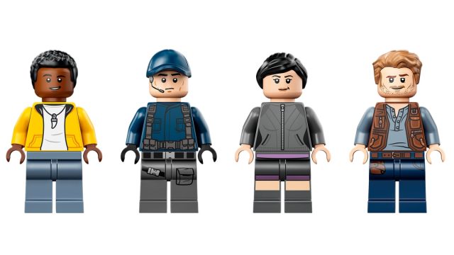 ゆう LEGO Jurassic World 2021 sets featuring a T. rex dinosaur fossil