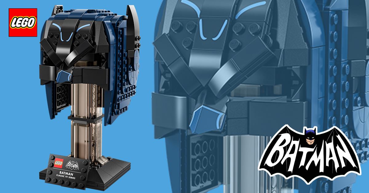 LEGO 76238 Classic TV Series Batman Cowl available for pre-order
