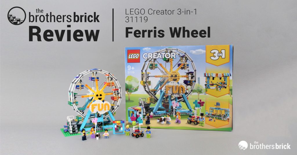 フラン Fun at the fair with Creator 3-in-1 31119 Ferris Wheel [Review