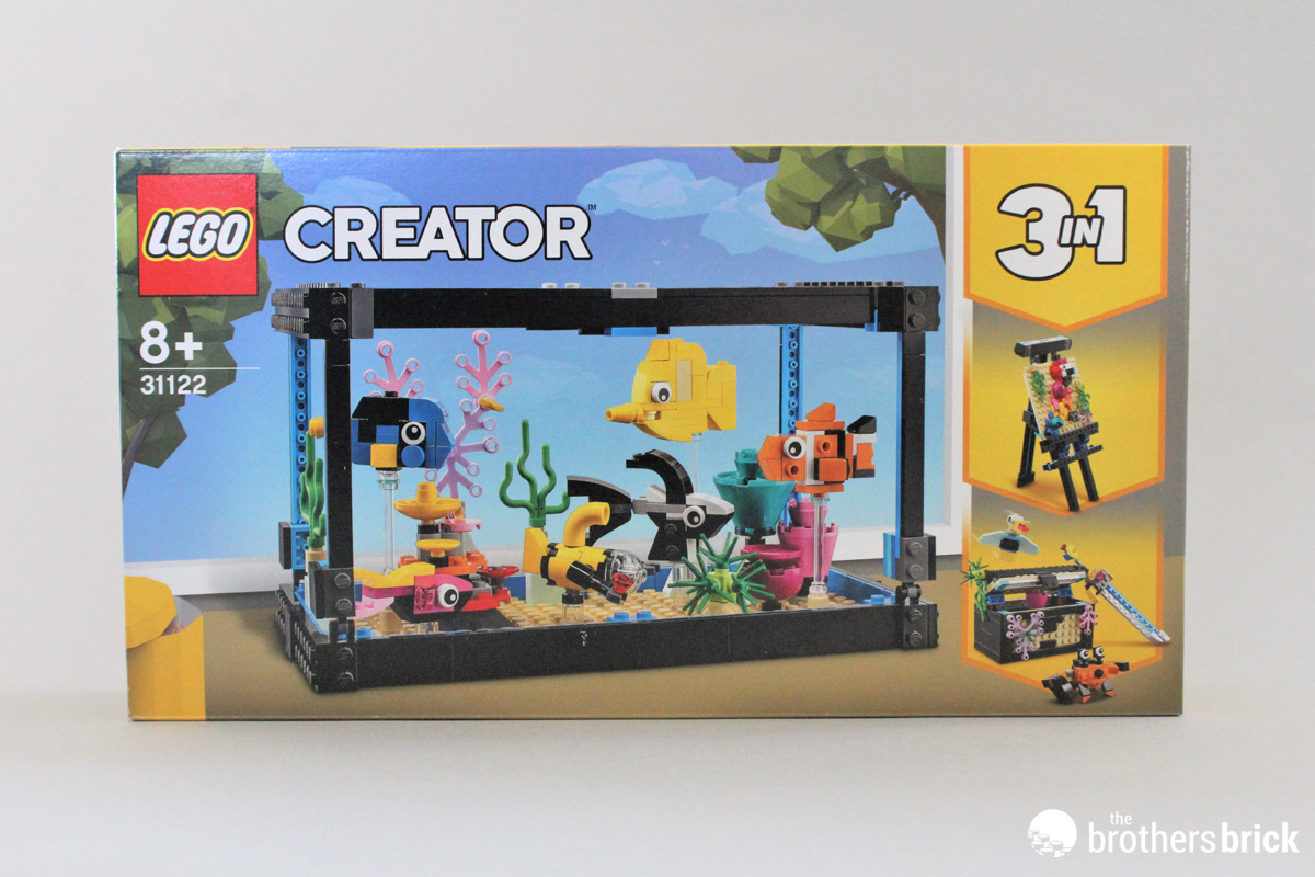 Inspiring colorful creativity with LEGO Creator 3-in-1 31122 Fish Tank ...