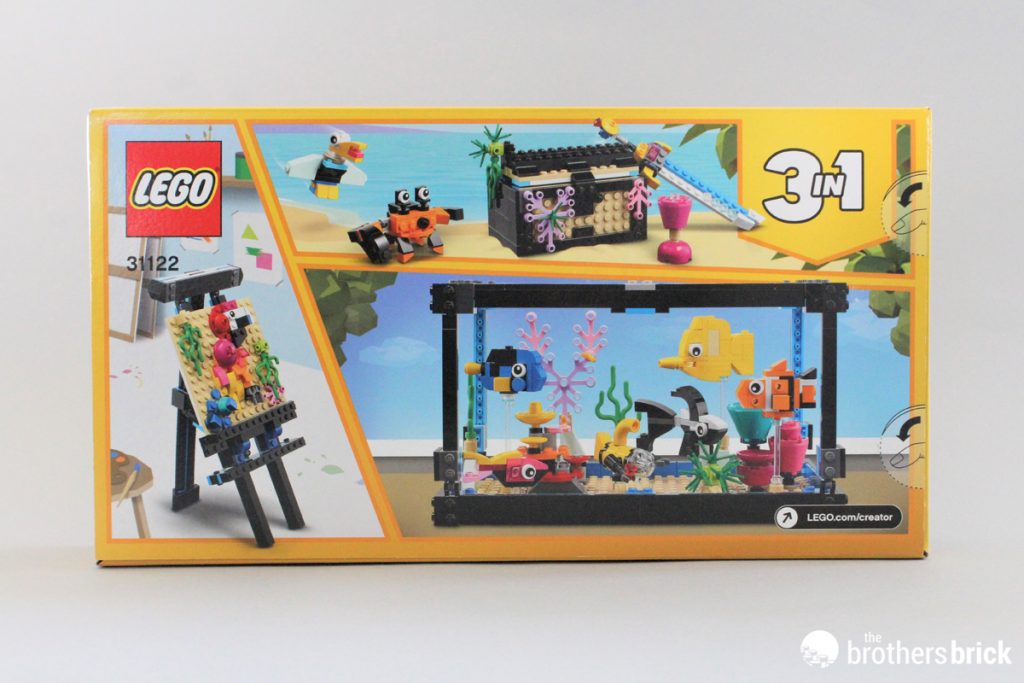 LEGO Creator 31122 Fish Tank - TBB Review-3 - The Brothers Brick | The ...