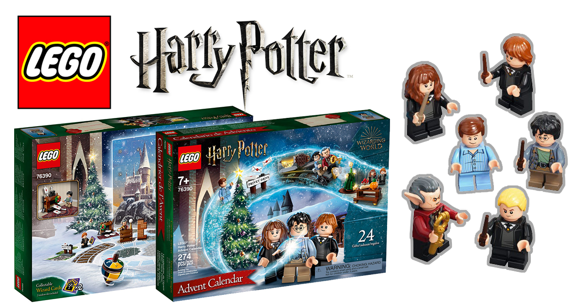 LEGO 76390 Harry Potter 2021 Advent Calendar revealed with 6 new