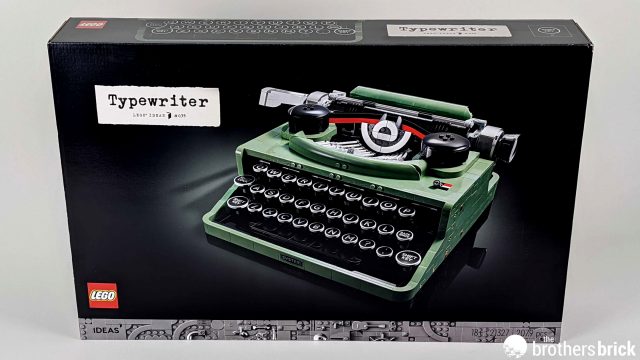 LEGO Ideas 21327 Typewriter - Writing an old-school love letter