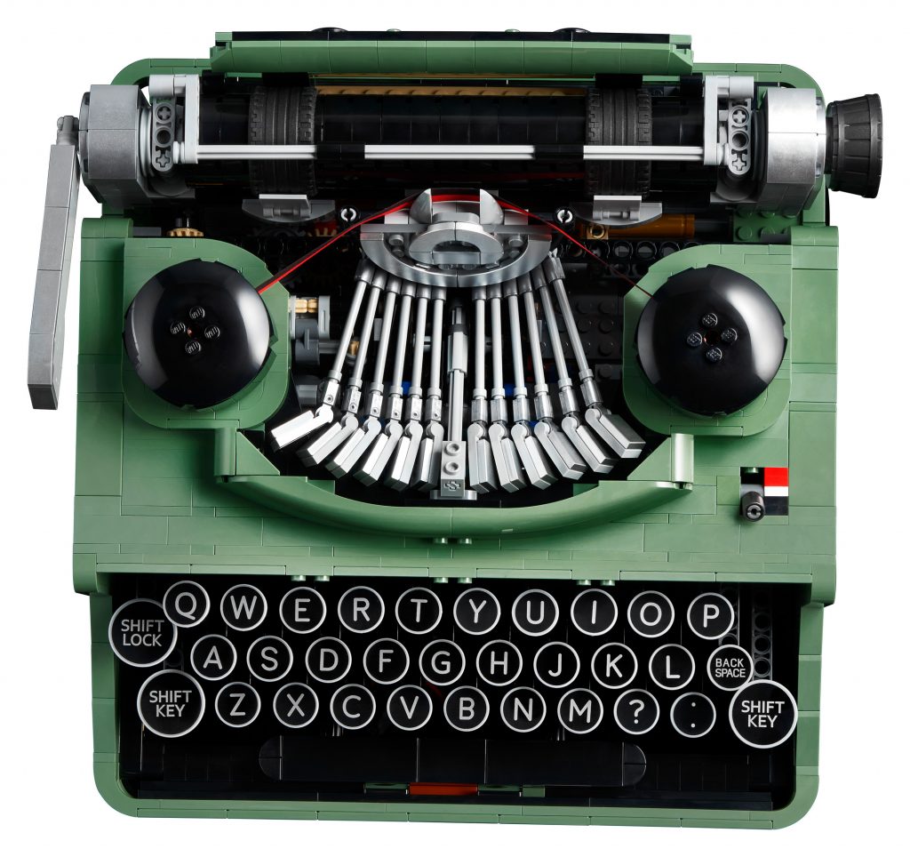 LEGO Ideas reveals 21327 Typewriter as a 2,000-piece life-size