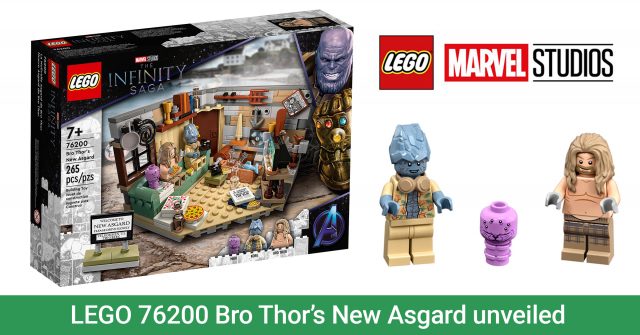 LEGO Marvel 76200 Bro Thor's New Asgard unveiled [News] - The