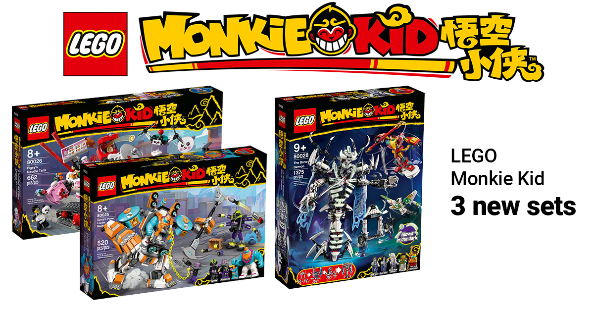 LEGO reveals 3 new Monkie Kid sets for summer 2021 [News] - The