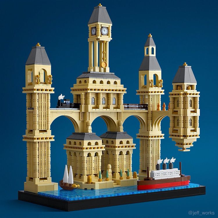 Set De Construction Zitianyoubuild Journey In The Magic World - 621 Pièces - MOC