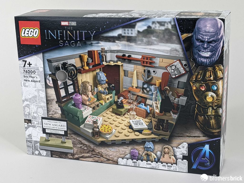 LEGO Marvel Infinity Saga 76200 Bro Thor's New Asgard - A slice of