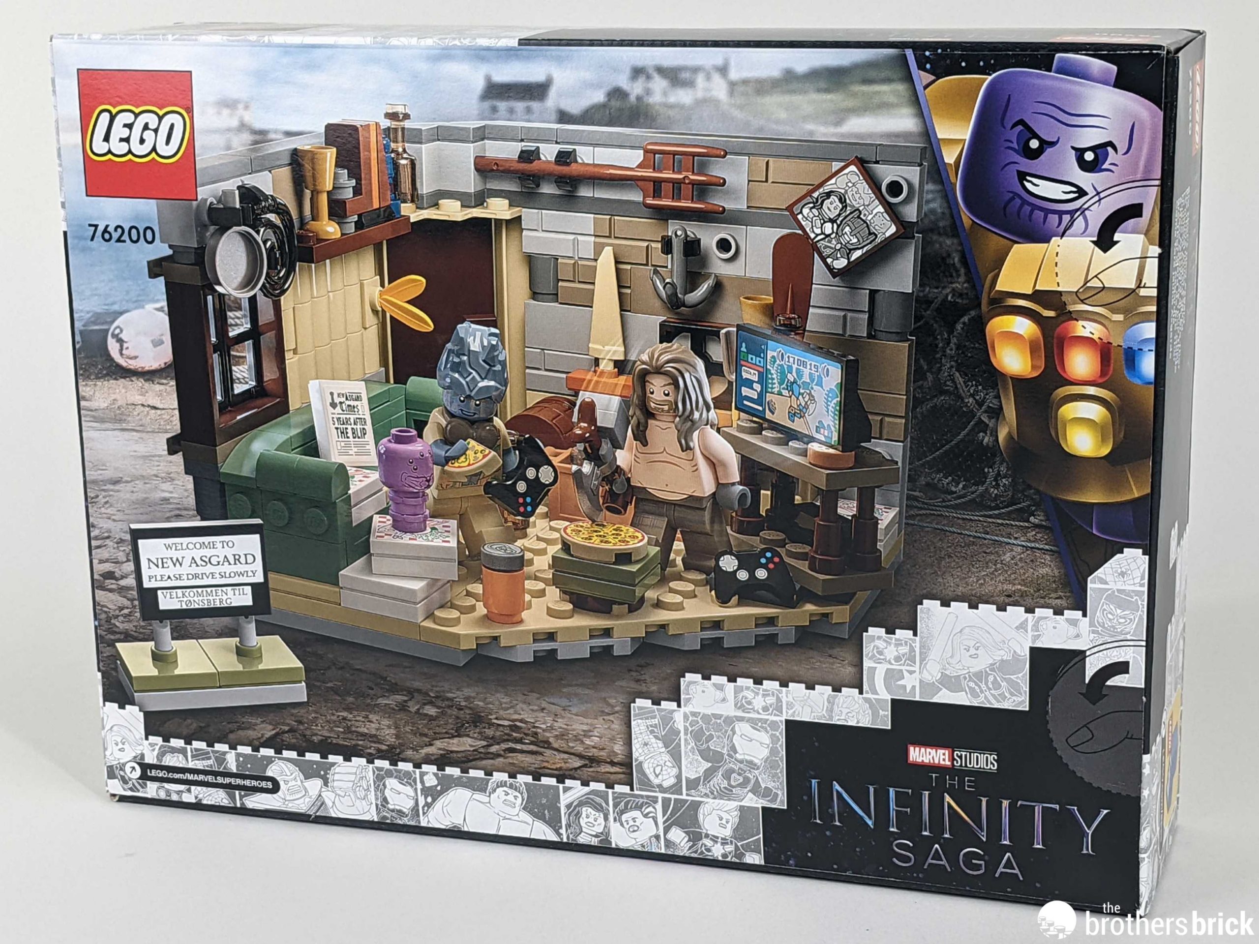 LEGO-Marvel Infinity Saga-76200-Bro Thor's New Asgard-MNOZ0-Review