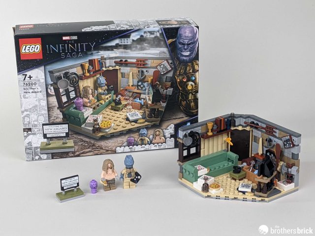 LEGO Marvel Infinity Saga 76200 Bro Thor's New Asgard - A slice of