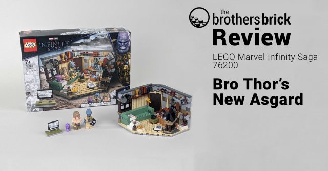 LEGO Marvel Infinity Saga 76200 Bro Thor's New Asgard - A slice of