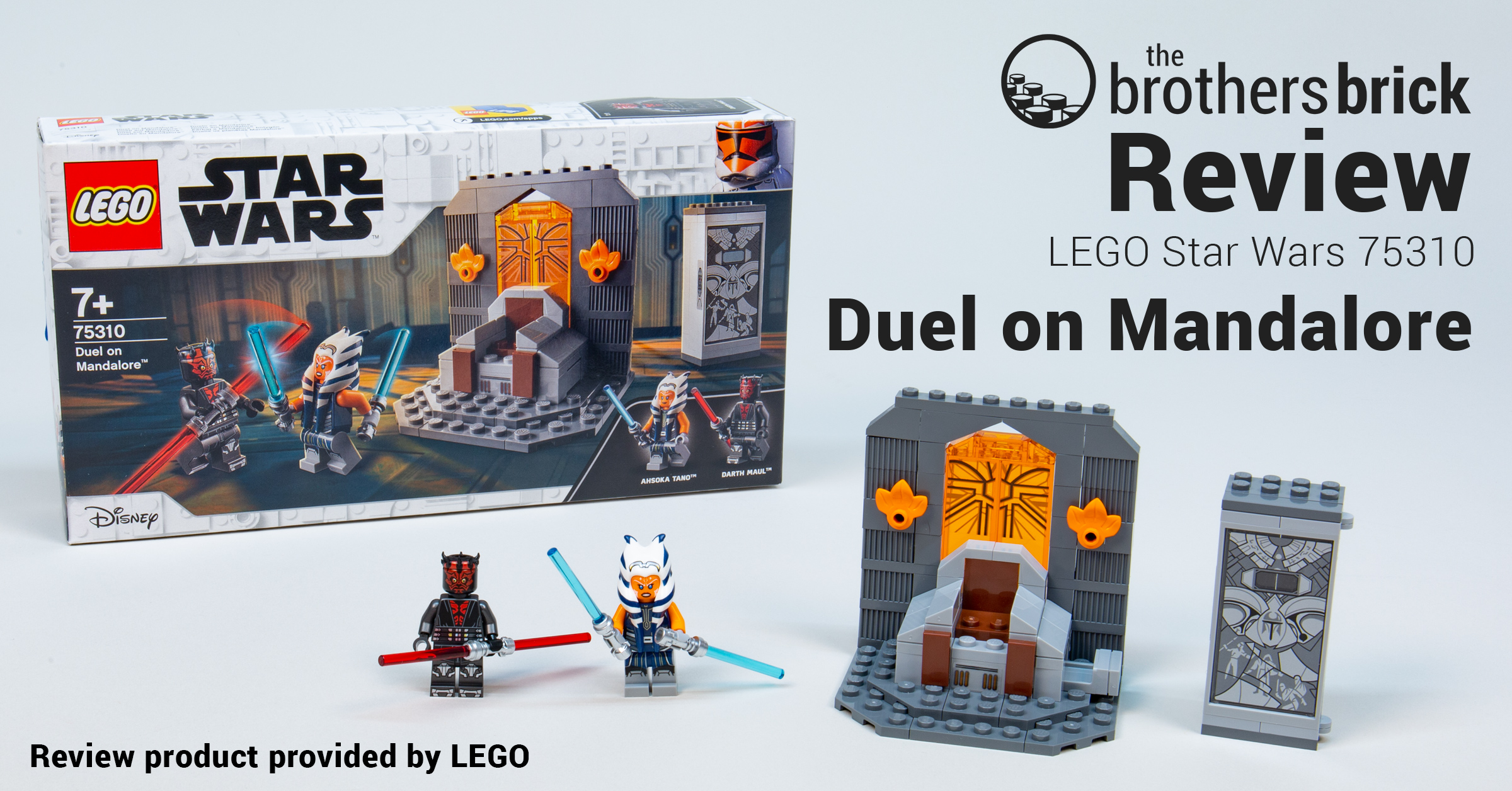 LEGO Star Wars 75310 Duel on Mandalore features Ahsoka vs. Maul