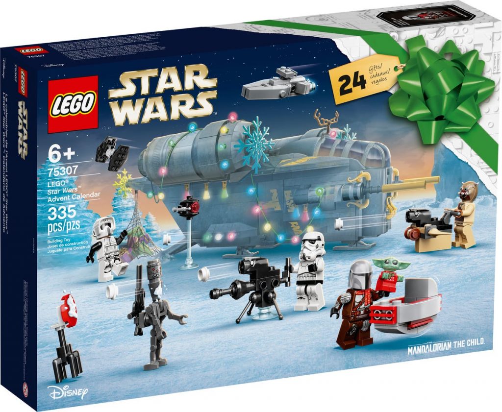 LEGO 75307 Star Wars Advent Calendar 2021 unveiled featuring Grogu