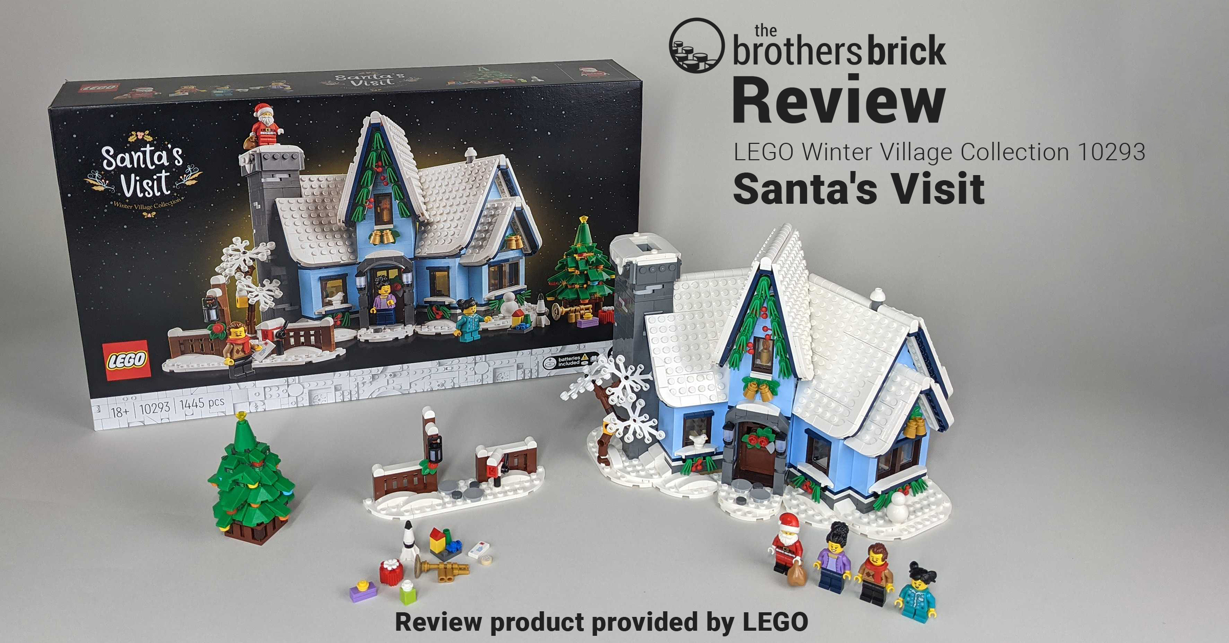 LEGO Winter Village Collection 10293: Santa's Visit - Some