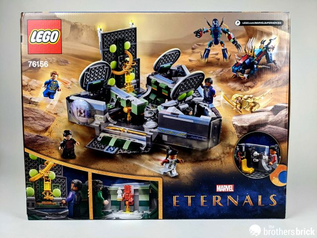 LEGO Marvel Eternals 76156: Rise of the Domo - The triangle to end