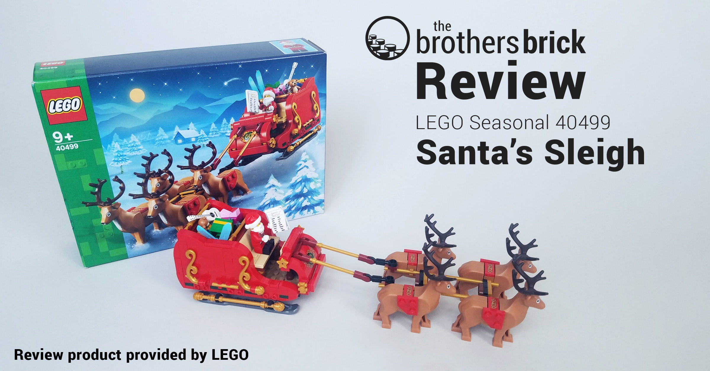 LEGO 40499 Santa's Sleigh - Santa Claus is coming to town [Review