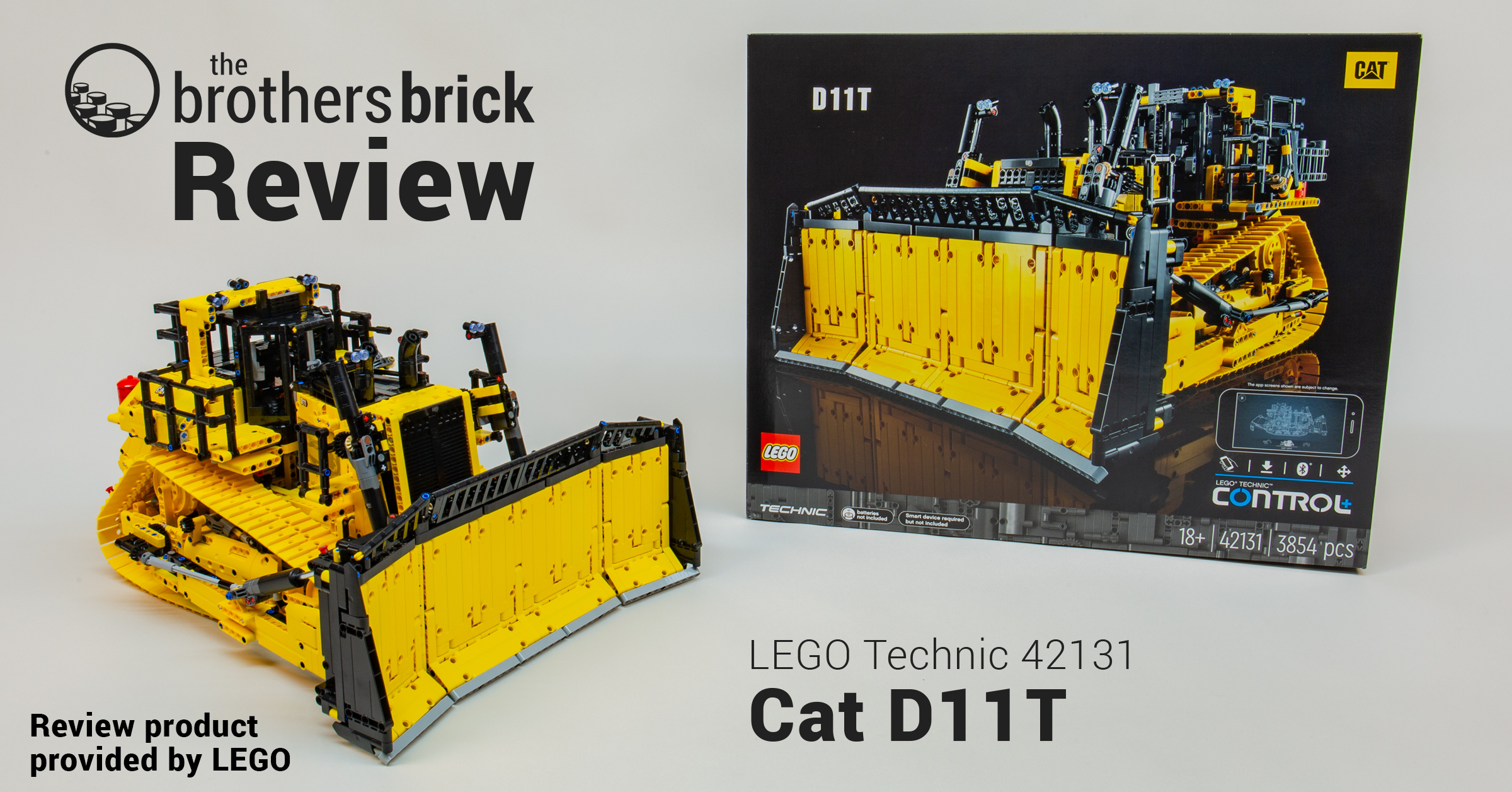 LEGO Technic 42131 Cat D11 Bulldozer [Review] - The Brothers Brick 