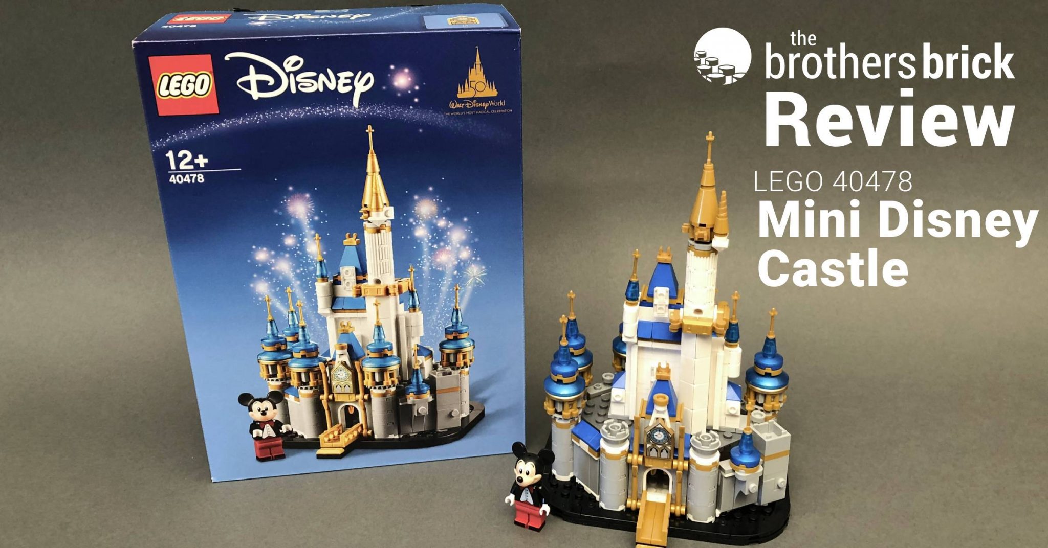 LEGO 40478: Mini Disney Castle is a magical miniature   Disney Mini Disney Castle (40478) New in sealed Box main image 0