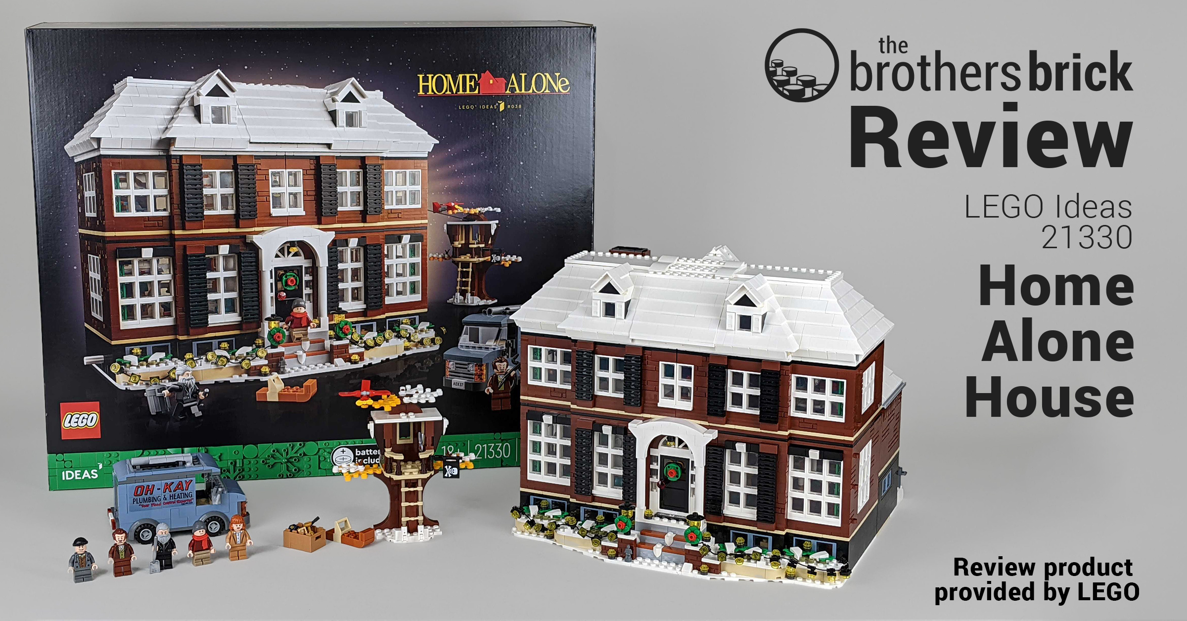 LEGO Ideas 21330 Home Alone House: The largest Ideas set ever is 
