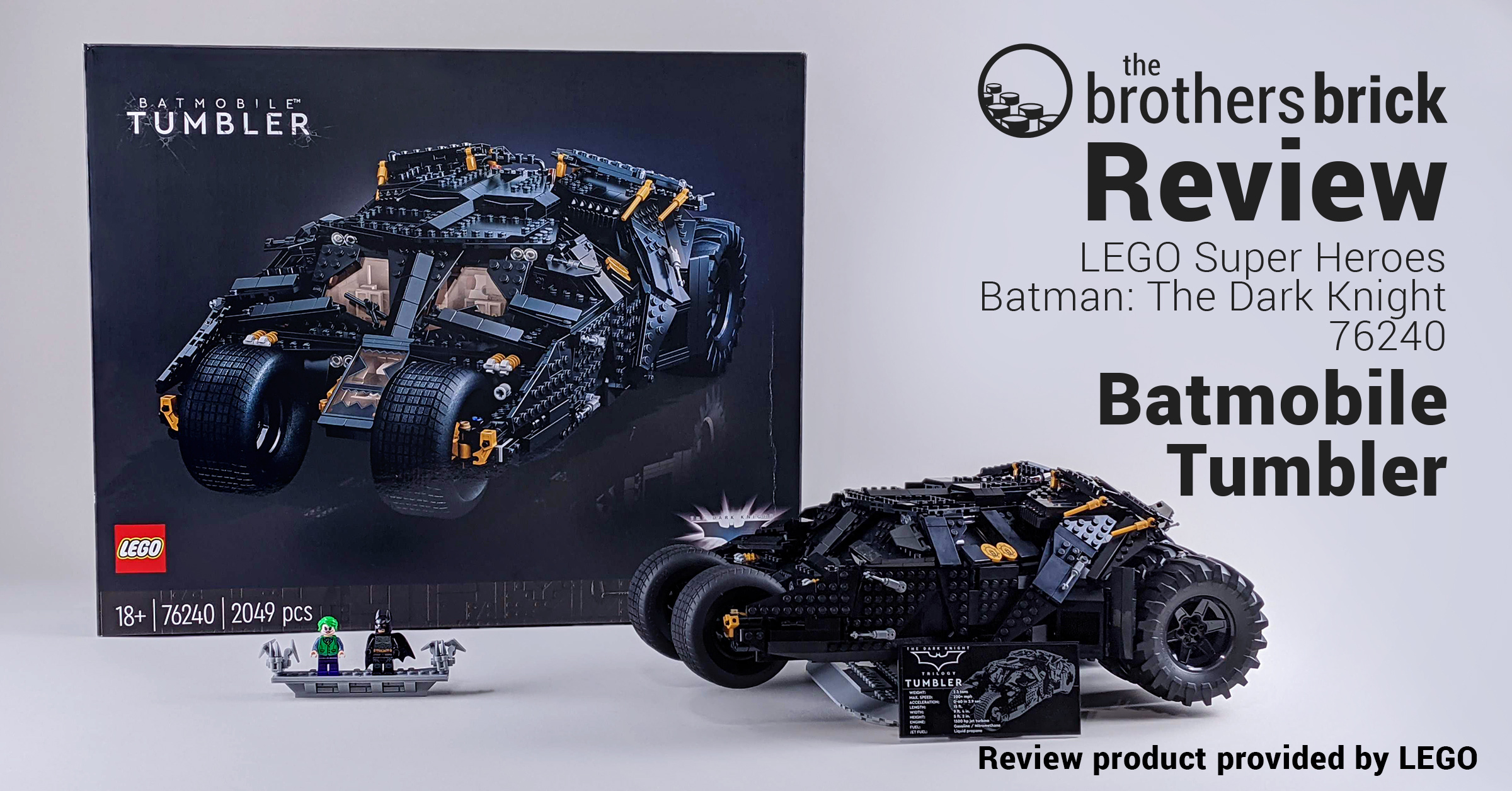 【極美品】ブルベ向き デパコス set LEGO Batman 76240 Batmobile Tumbler: Scratching that seven year