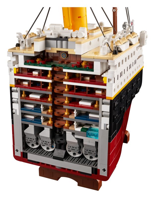 LEGO reveals 9,000-piece 10294 Titanic ship model as second