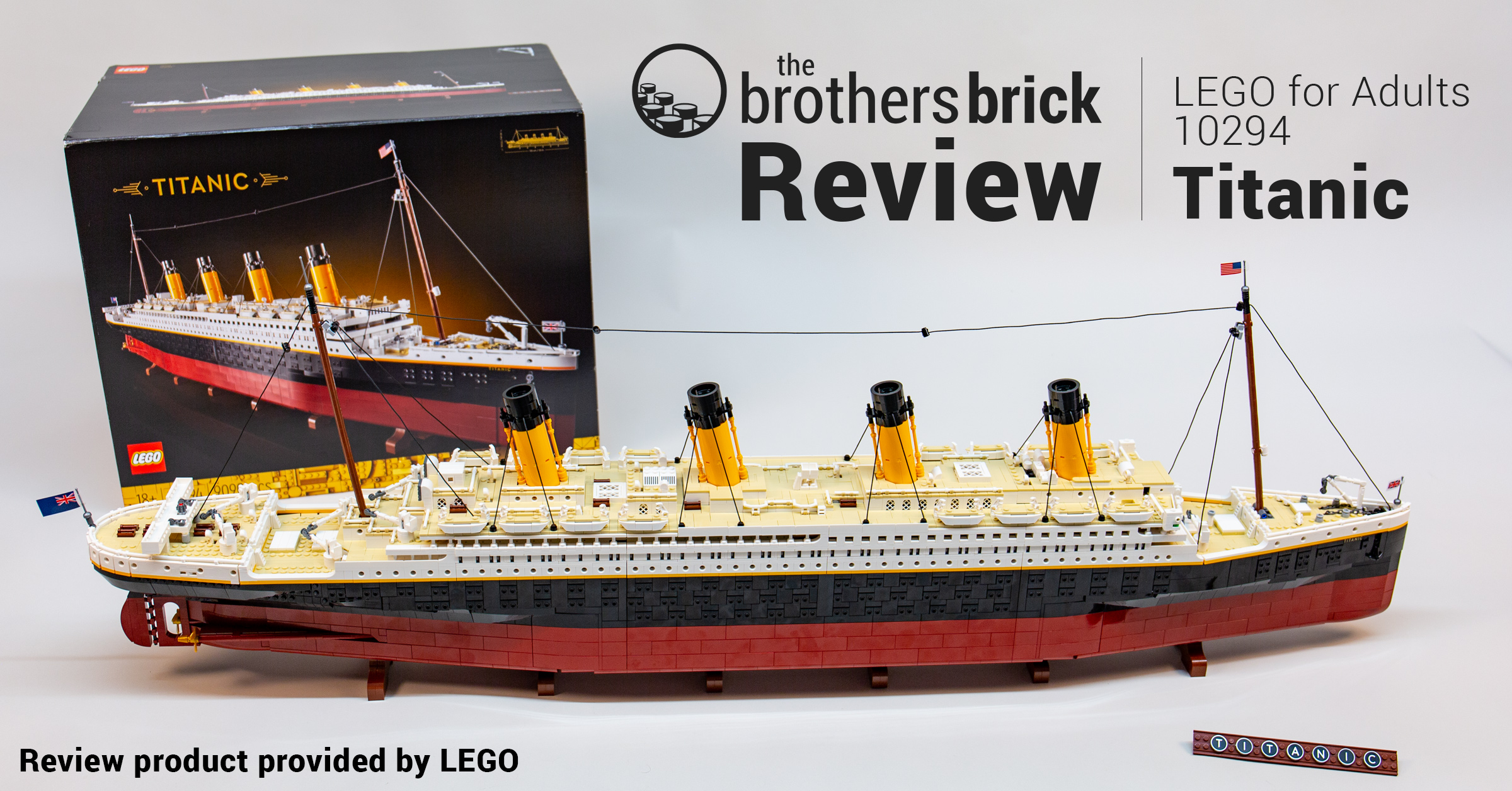 Hands on with LEGO Creator Expert 10294 Titanic, a 9,000-piece 
