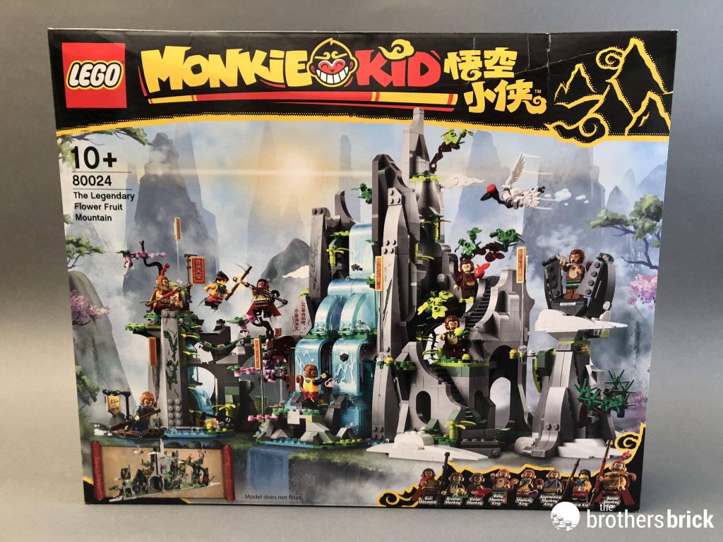 LEGO Monkie Kid 80024: The Legendary Flower Fruit Mountain tells