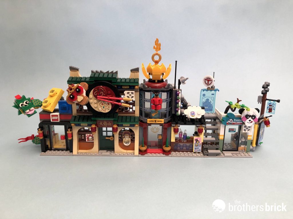 LEGO Monkie Kid 80036: The City of Lanterns - The Monkie Kid city