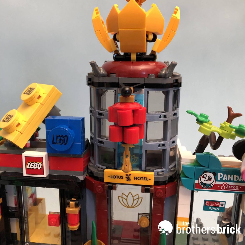 LEGO Monkie Kid 80036: The City of Lanterns - The Monkie Kid city