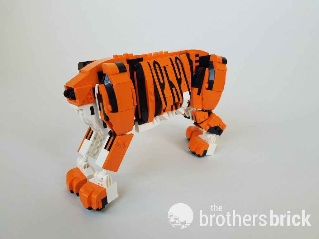 LEGO 31129 Majestic Tiger - There's no tame in this big cat