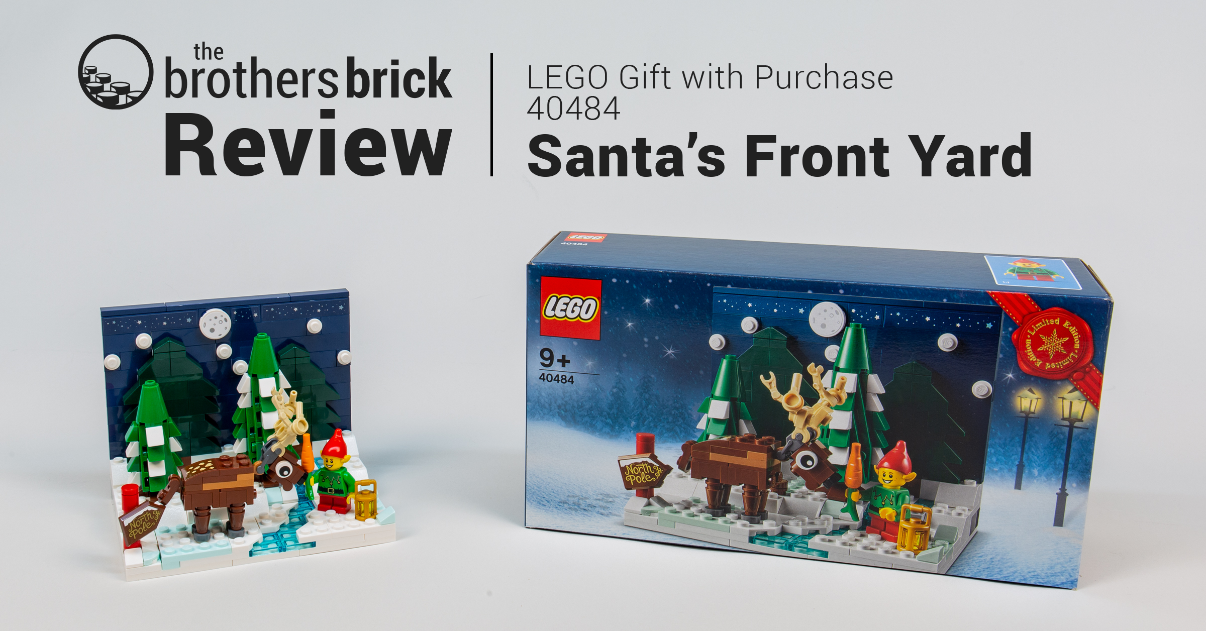 LEGO Holiday Black Friday 2021 Gift with Purchase 40484 Santa's