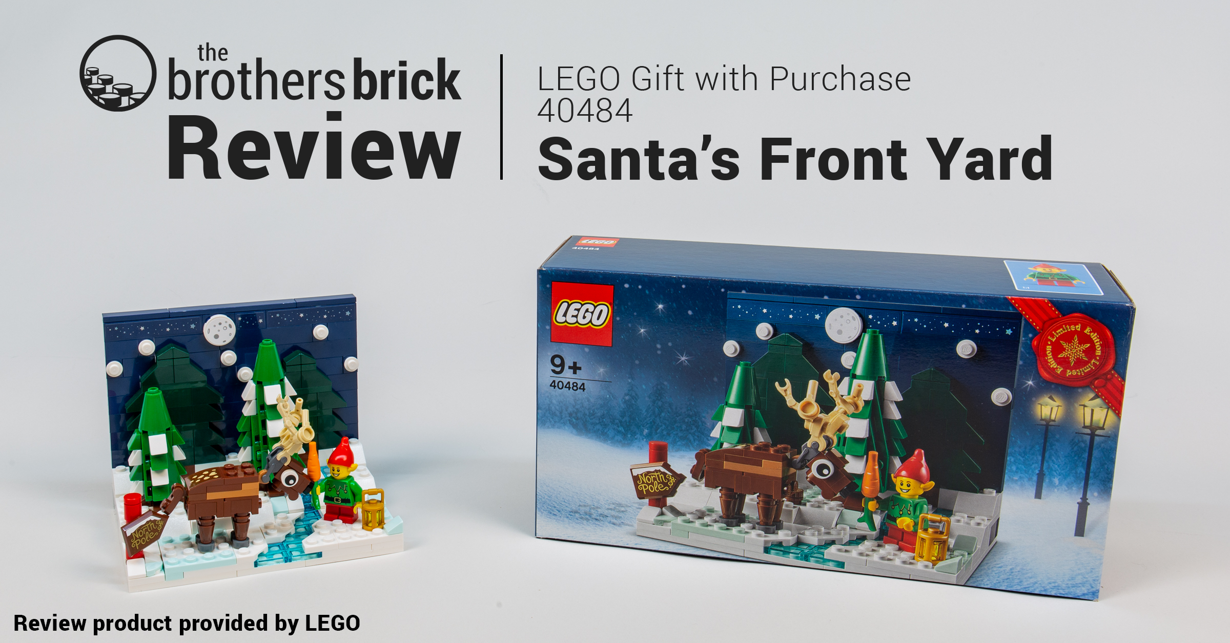 LEGO Holiday Black Friday 2021 Gift with Purchase 40484 Santa's