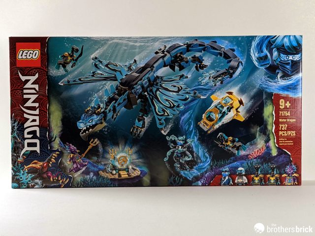 LEGO Ninjago 71754 Water Dragon - Wherein Nya gets the blues