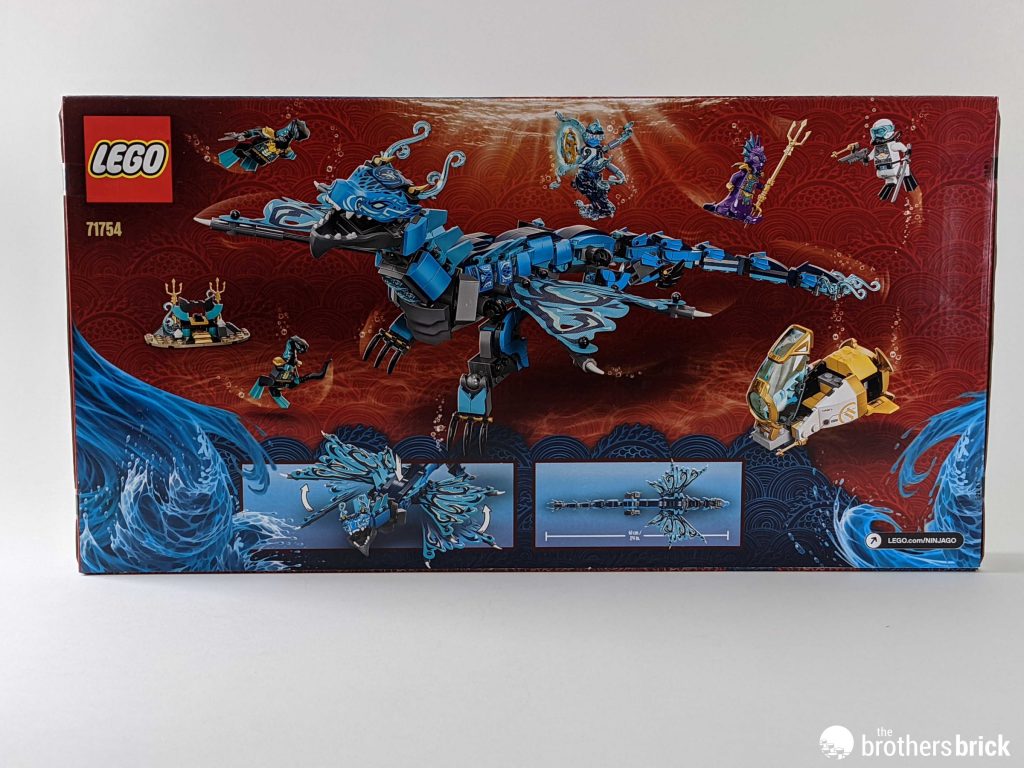LEGO Ninjago 71754 Water Dragon - Wherein Nya gets the blues