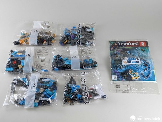 LEGO Ninjago 71754 Water Dragon - Wherein Nya gets the blues