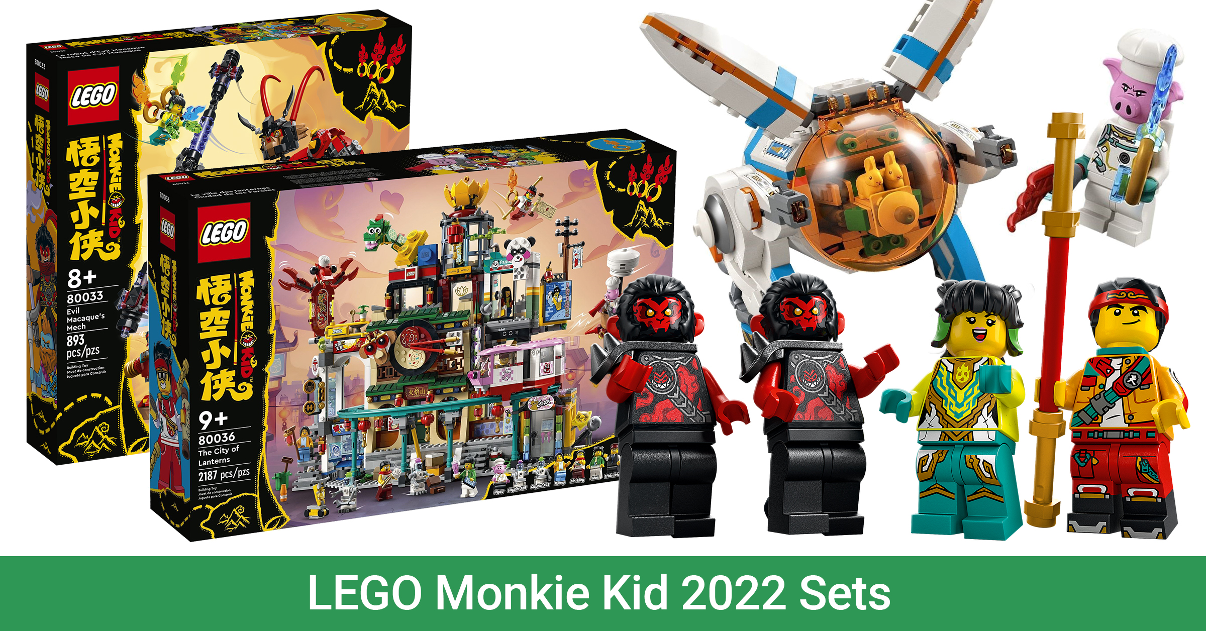 LEGO Monkie Kid 2022 sets revealed online [News] - The Brothers