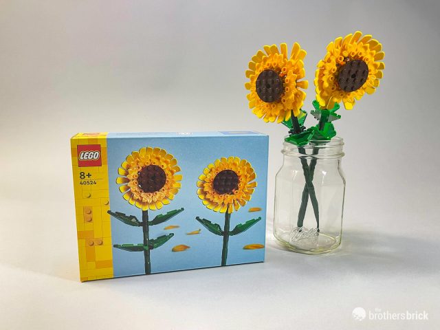 サーフノア4 LEGO 40524 Sunflowers expand the botanical collection [Review