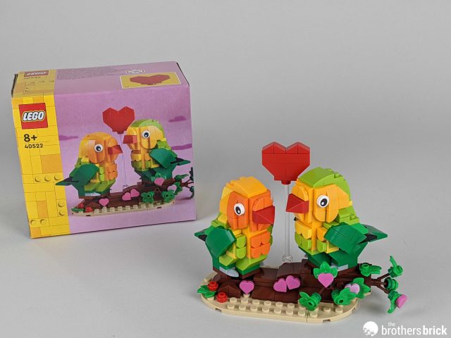 LEGO 40522 Valentine Lovebirds - Lovey-dovey, except they're