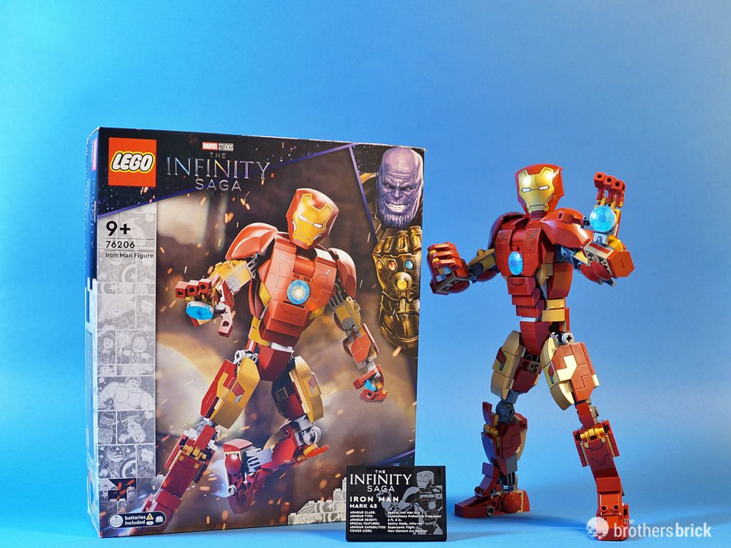 LEGO Marvel Super Heroes 76206 Iron Man Figure [Review] - The