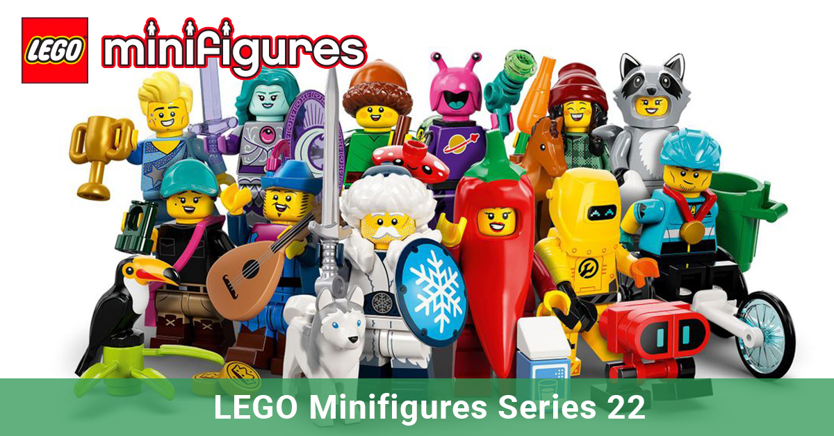 LEGO reveals Collectible Minifigures Series 22 (71032) featuring a