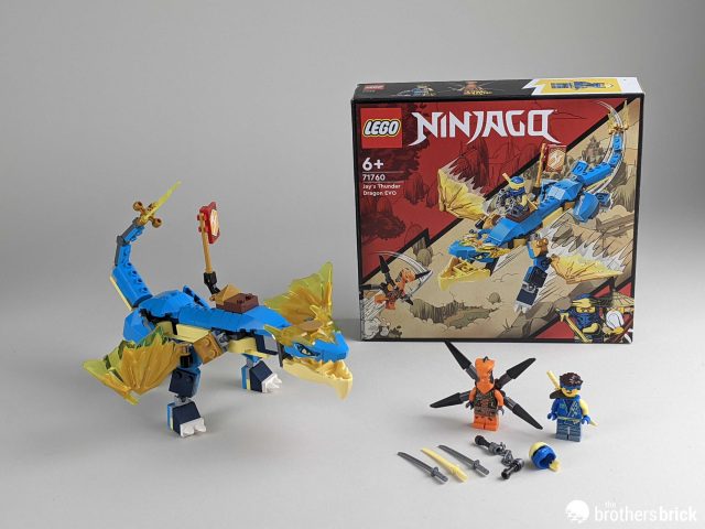 LEGO Ninjago 71760 Jay's Thunder Dragon EVO – A shocking growth