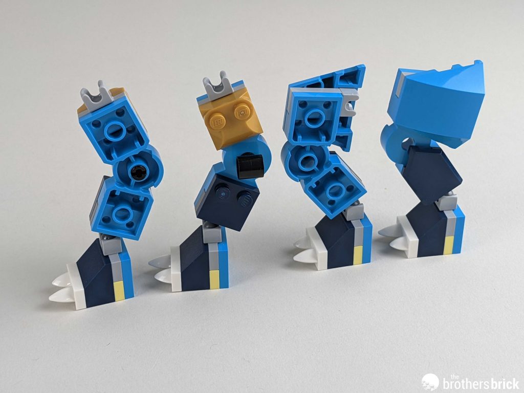 2点セット　eleventyイレブンティ　ブルーブルー LEGO NINJAGO Jay and Lloyd's Velocity Racers 71709 Building Kit