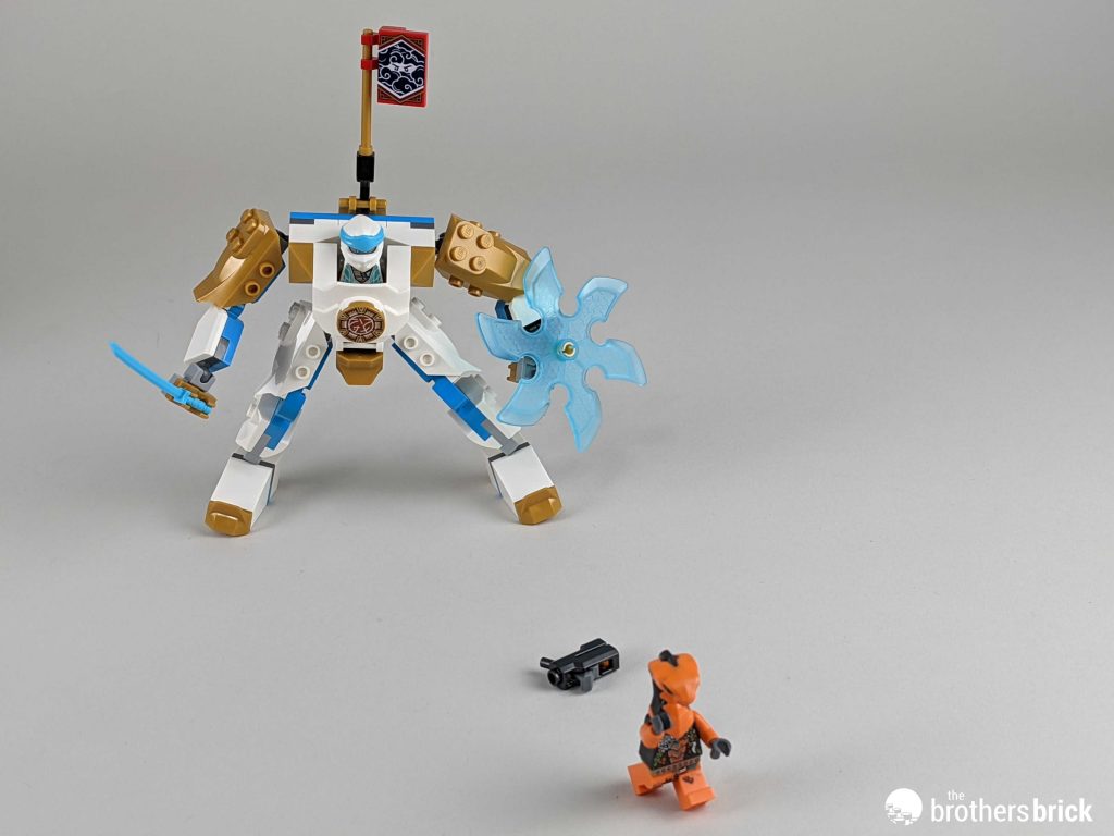LEGO Ninjago 71761 Zane's Power Up Mech EVO – Now with a frosty
