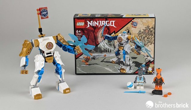 LEGO Ninjago 71761 Zane's Power Up Mech EVO – Now with a frosty