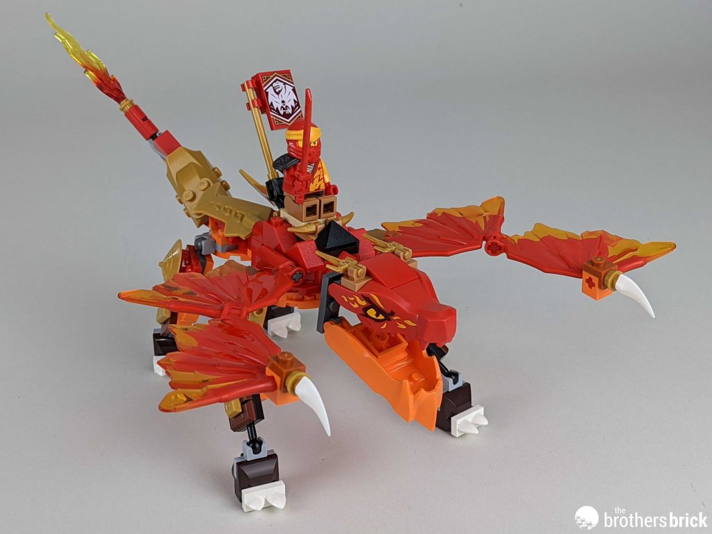 LEGO Ninjago 71762 Kai's Fire Dragon EVO – Ooh, that's a burn