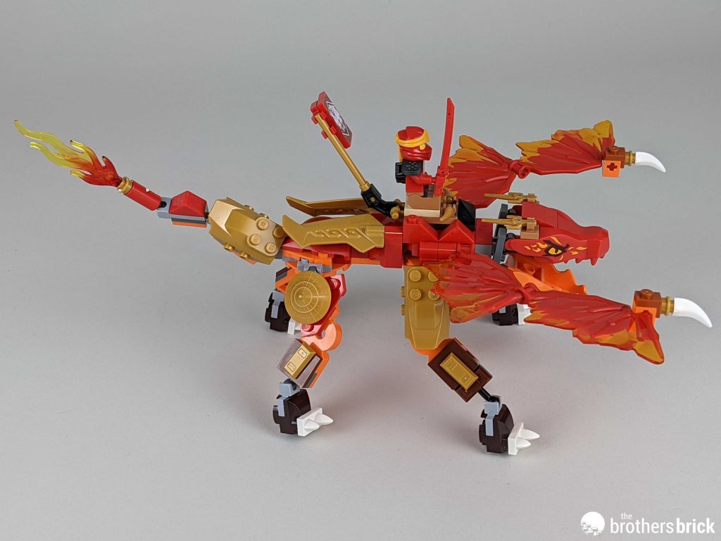 LEGO Ninjago 71762 Kai's Fire Dragon EVO – Ooh, that's a burn