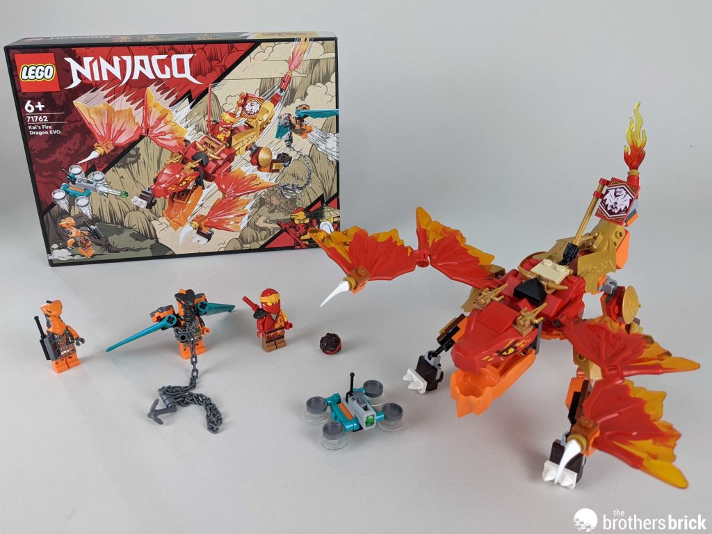 LEGO Ninjago 71762 Kai's Fire Dragon EVO – Ooh, that's a burn