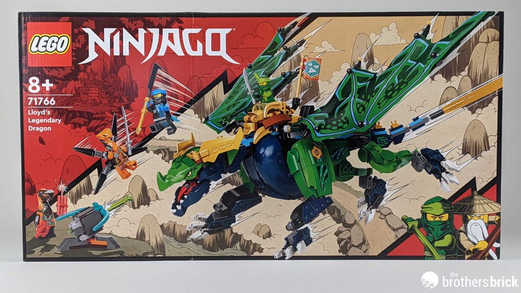 LEGO Ninjago 71766 Lloyd's Legendary Dragon – You want wings with