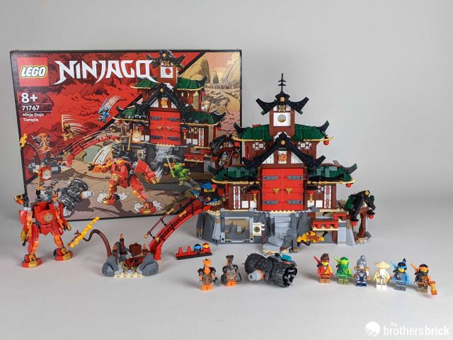 LEGO Ninjago 71767 Ninja Dojo Temple - Building on the Ninjago EVO